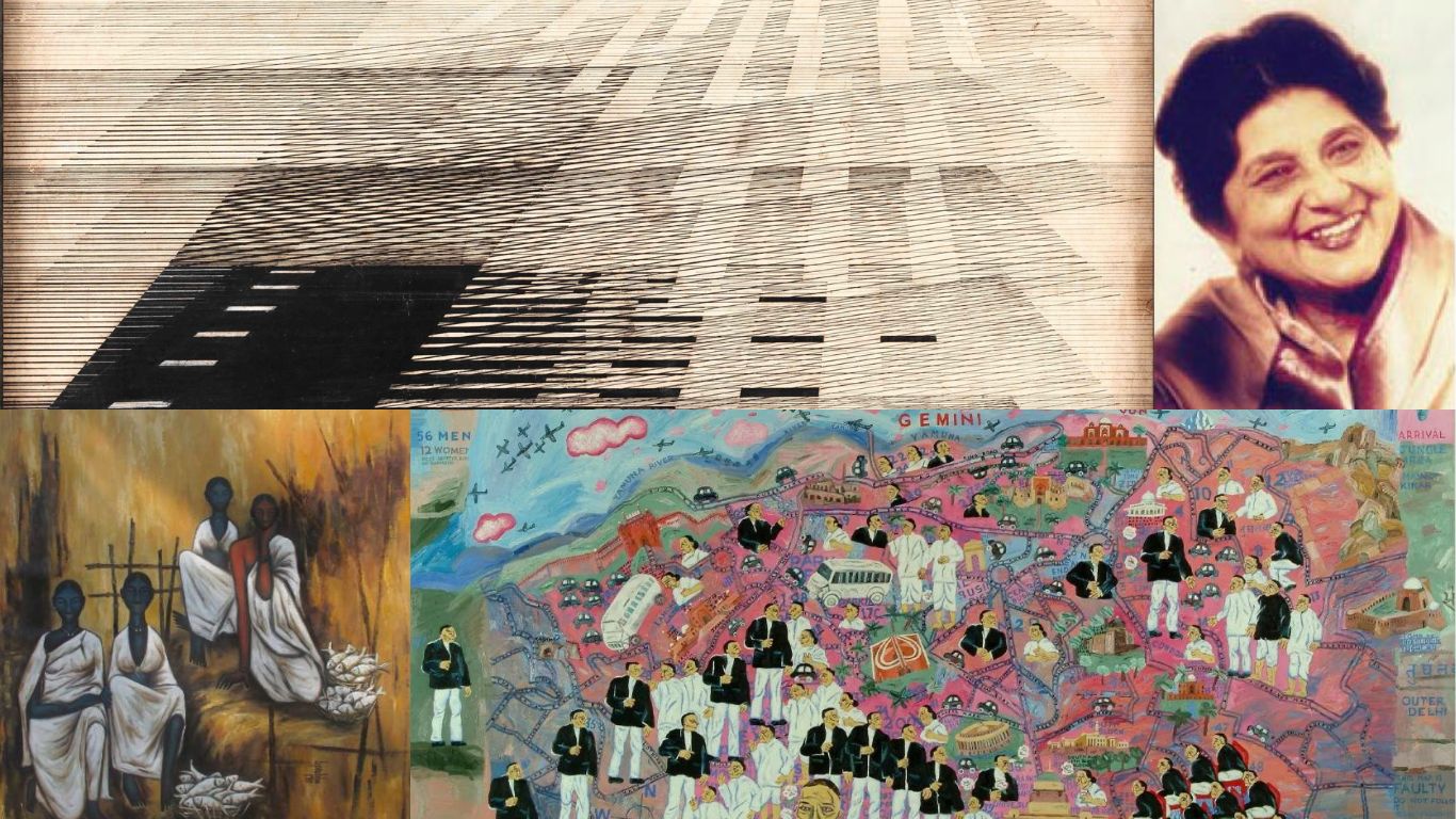Artists, Indian women artists, Naina Devi, Nasreen Mohamedi, Arpita Singh, B Prabha