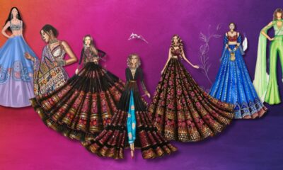 Poojitha Cholleti, Muskan Ahuja, Rashmi Singh, Nish, Vrisha, Fashion Illustrations, Fashion
