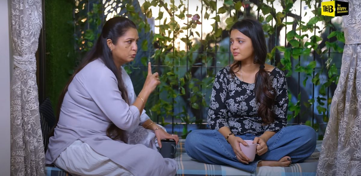 maa beti, aur, communication, gap, film