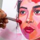 Portrait, art , artist , sketch, creativity