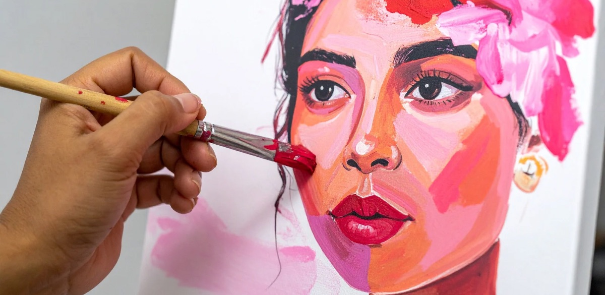 Portrait, art , artist , sketch, creativity