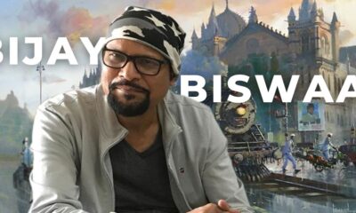 Bijay Biswal , artist , railway , art , paintings