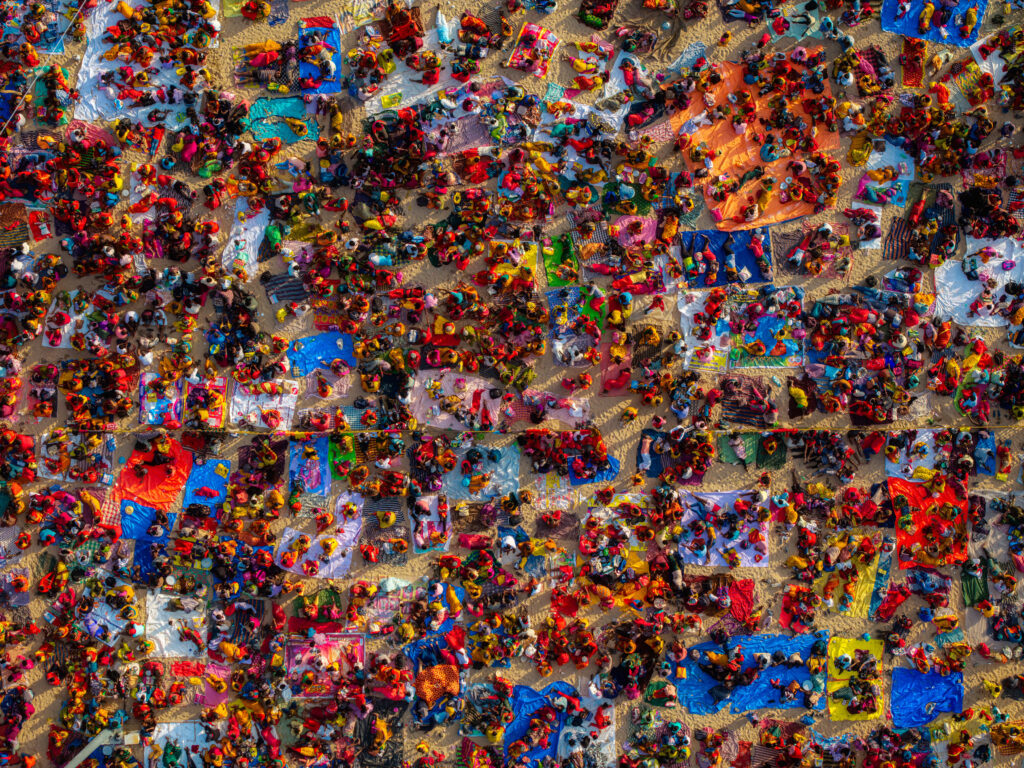 Arun Kumar Nalimela capturing Kumbh Mela
